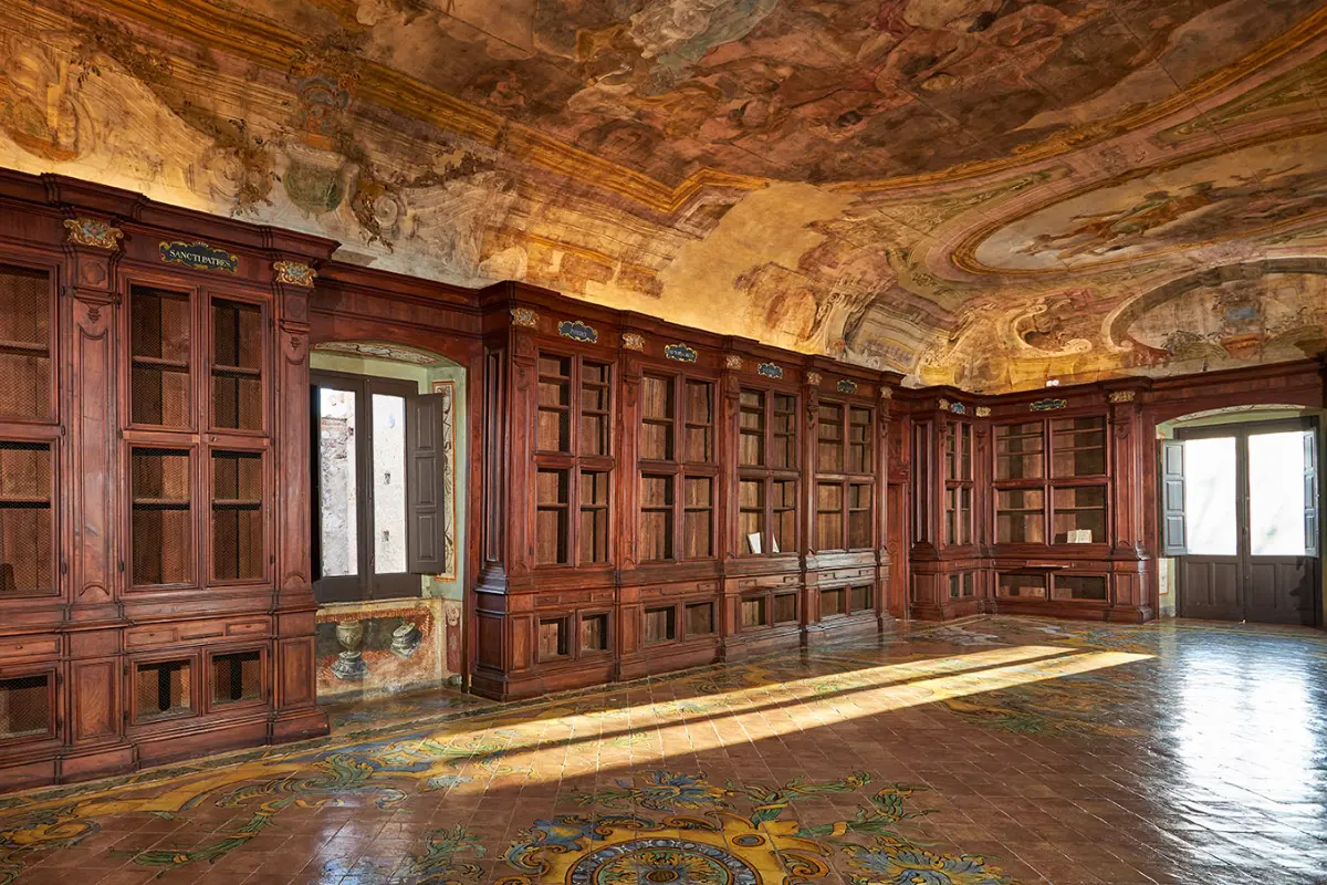 Certosa di San Lorenzo a Padula – veduta del Chiostro Grande Patrimonio UNESCO Cilento Salerno